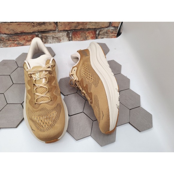 New Hoka One One Kawana 2 Wheat Oat Brown Milk 1147930 WLK Men's Sz 11.5 - Picture 10 of 12